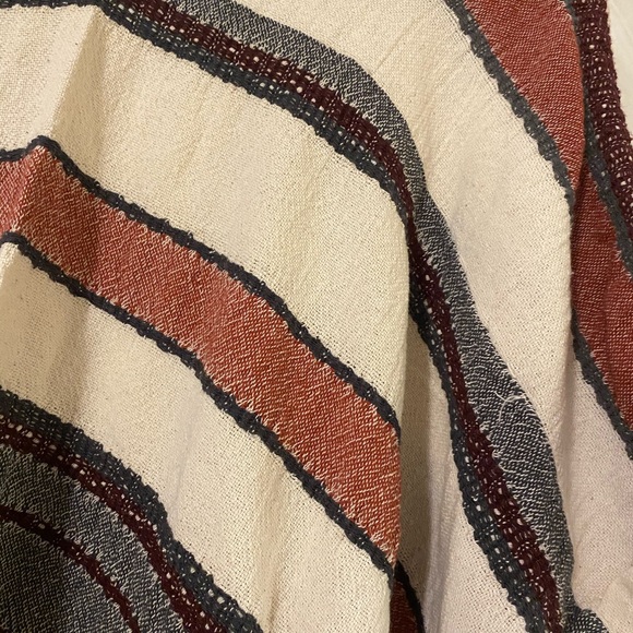 Bluenotes Colourful Striped Poncho - Picture 5 of 6